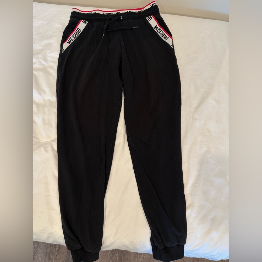 Moschino logo Joggers Men